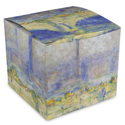 Waterloo Bridge by Claude Monet Cube Favor Gift Boxes