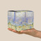 Waterloo Bridge by Claude Monet Cube Favor Gift Box - On Hand - Scale View
