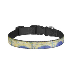 Waterloo Bridge by Claude Monet Dog Collar - Large