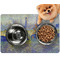 Waterloo Bridge by Claude Monet Dog Food Mat - Small LIFESTYLE