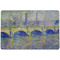Waterloo Bridge by Claude Monet Dog Food Mat - Small without bowls