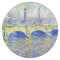 Waterloo Bridge by Claude Monet Drink Topper - Large - Single