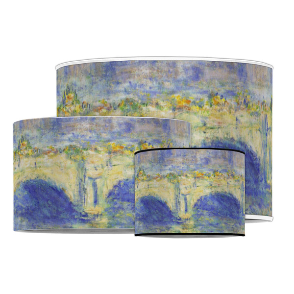 Waterloo Bridge by Claude Monet Drum Lampshades - MAIN