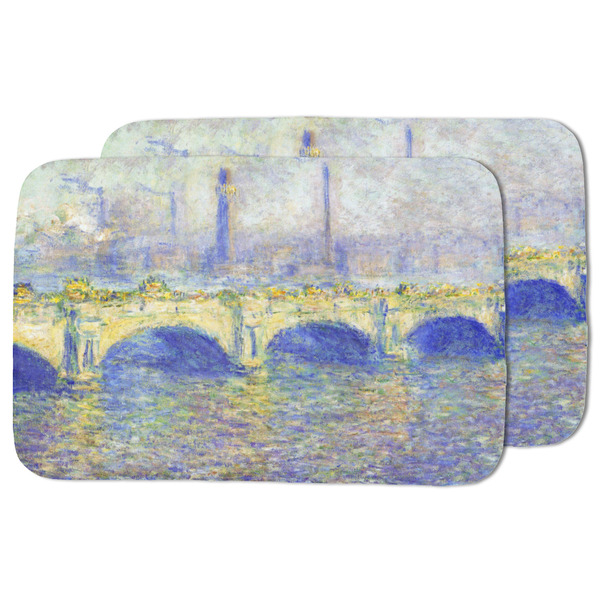 Waterloo Bridge by Claude Monet Drying Dish Mat - MAIN