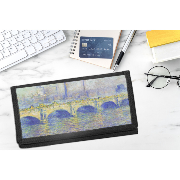 Waterloo Bridge by Claude Monet DyeTrans Checkbook Cover - LIFESTYLE