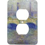 Waterloo Bridge by Claude Monet Electric Outlet Plate
