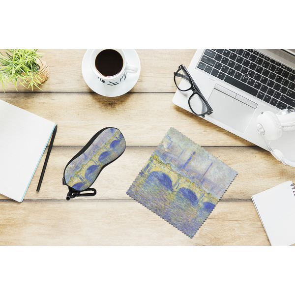 Waterloo Bridge by Claude Monet Eyeglass Case and Cloth Set - LIFESTYLE