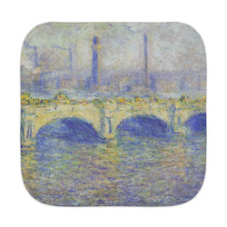 Waterloo Bridge by Claude Monet Face Towel