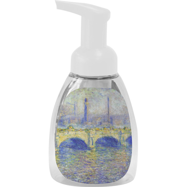 Custom Waterloo Bridge by Claude Monet Foam Soap Bottle