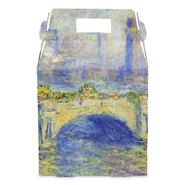 Waterloo Bridge by Claude Monet Gable Favor Box - Front