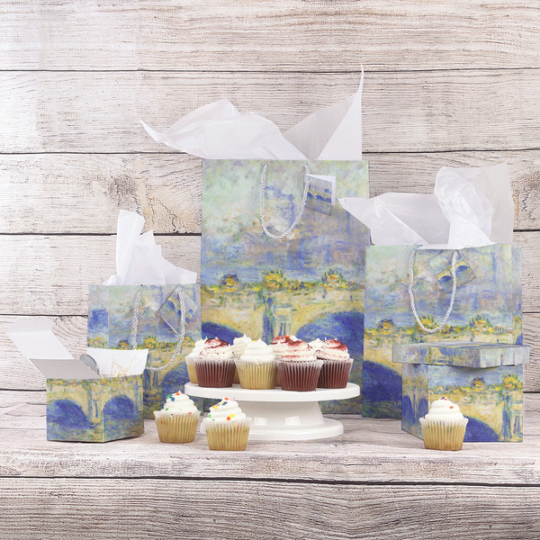 Waterloo Bridge by Claude Monet Gift Bags - In Context