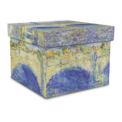Waterloo Bridge by Claude Monet Gift Box with Lid - Canvas Wrapped - Large