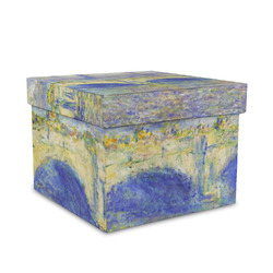 Waterloo Bridge by Claude Monet Gift Box with Lid - Canvas Wrapped - Medium