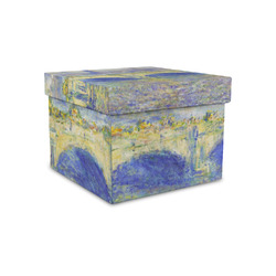 Waterloo Bridge by Claude Monet Gift Box with Lid - Canvas Wrapped - Small