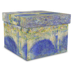 Waterloo Bridge by Claude Monet Gift Box with Lid - Canvas Wrapped - XX-Large