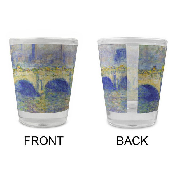 Waterloo Bridge by Claude Monet Glass Shot Glass - Standard - APPROVAL