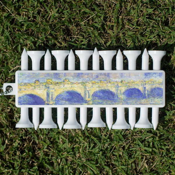 Custom Waterloo Bridge by Claude Monet Golf Tees & Ball Markers Set