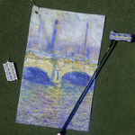 Waterloo Bridge by Claude Monet Golf Towel Gift Set