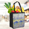 Waterloo Bridge by Claude Monet Grocery Bag - LIFESTYLE