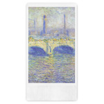 Waterloo Bridge by Claude Monet Guest Towels - Full Color
