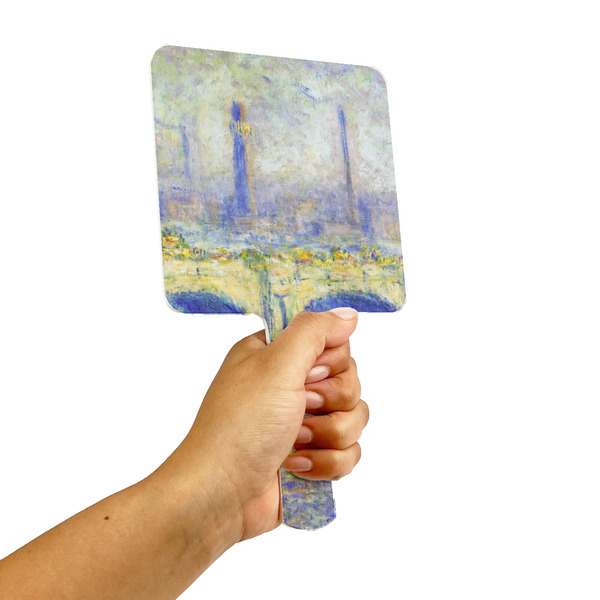 Waterloo Bridge by Claude Monet Hand Mirrors - Alt View