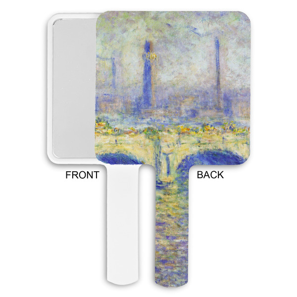 Waterloo Bridge by Claude Monet Hand Mirrors - Approval