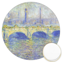 Waterloo Bridge by Claude Monet Printed Cookie Topper - 3.25"