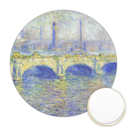 Waterloo Bridge by Claude Monet Printed Cookie Topper - Round