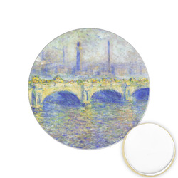 Waterloo Bridge by Claude Monet Printed Cookie Topper - 1.25"