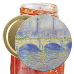 Waterloo Bridge by Claude Monet Jar Opener