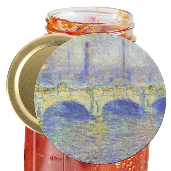 Custom Waterloo Bridge by Claude Monet Jar Opener