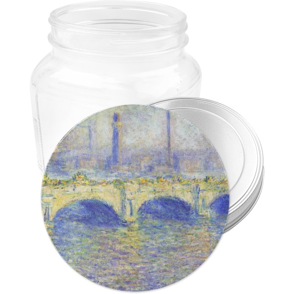 Waterloo Bridge by Claude Monet Jar Opener - Main