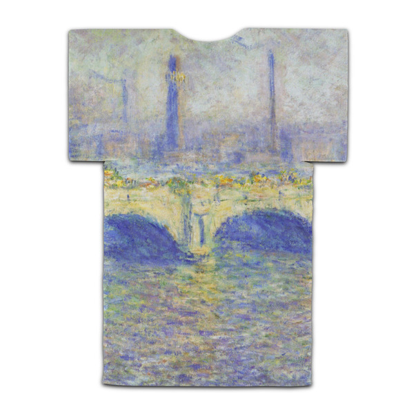 Waterloo Bridge by Claude Monet Jersey Bottle Cooler - BACK (flat)