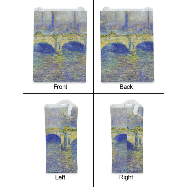 Waterloo Bridge by Claude Monet Jewelry Gift Bag - Gloss - Approval