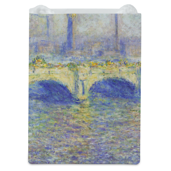Waterloo Bridge by Claude Monet Jewelry Gift Bag - Matte - Front