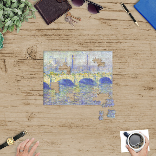 Waterloo Bridge by Claude Monet Jigsaw Puzzle 252 Piece - In Context