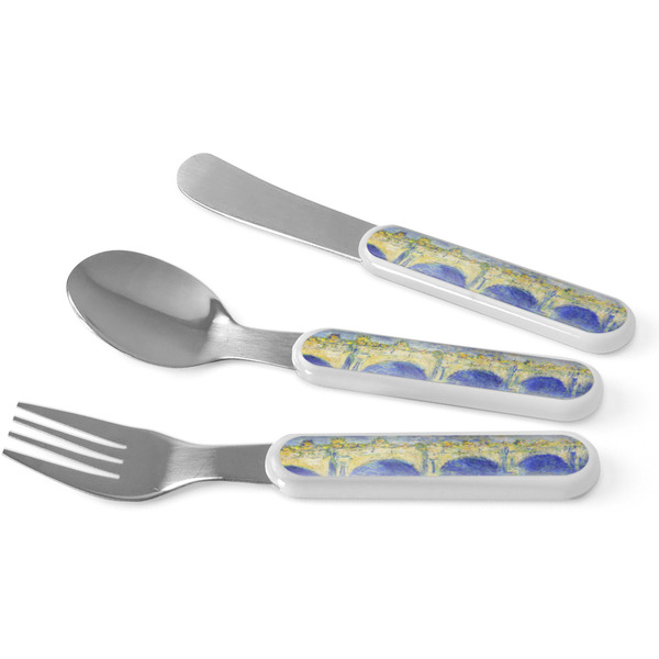 Custom Waterloo Bridge by Claude Monet Kid's Flatware