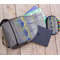 Waterloo Bridge by Claude Monet Large Backpack - Gray - With Stuff