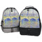 Waterloo Bridge by Claude Monet Large Backpacks - Both