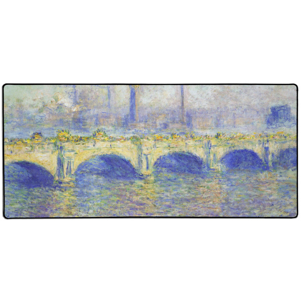 Custom Waterloo Bridge by Claude Monet Gaming Mouse Pad