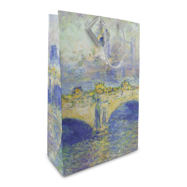Custom Waterloo Bridge by Claude Monet Large Gift Bag