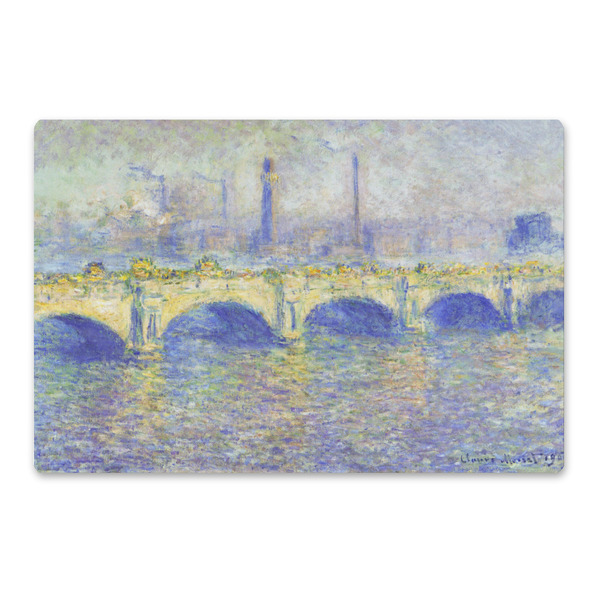 Custom Waterloo Bridge by Claude Monet Large Rectangle Car Magnet