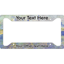 Waterloo Bridge by Claude Monet License Plate Frame - Style A