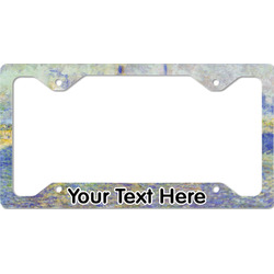 Waterloo Bridge by Claude Monet License Plate Frame - Style C