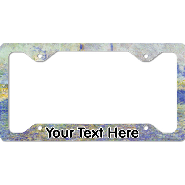 Custom Waterloo Bridge by Claude Monet License Plate Frame - Style C
