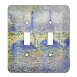 Waterloo Bridge by Claude Monet Light Switch Cover (2 Toggle Plate)