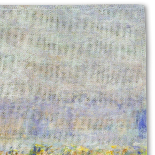 Waterloo Bridge by Claude Monet Linen Placemat - DETAIL