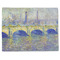 Waterloo Bridge by Claude Monet Single-Sided Linen Placemat - Single