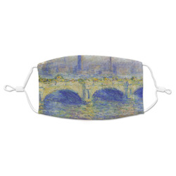 Waterloo Bridge by Claude Monet Adult Cloth Face Mask