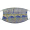 Waterloo Bridge by Claude Monet Cloth Face Mask (T-Shirt Fabric)